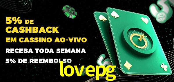 Promoções do cassino ao Vivo lovepg